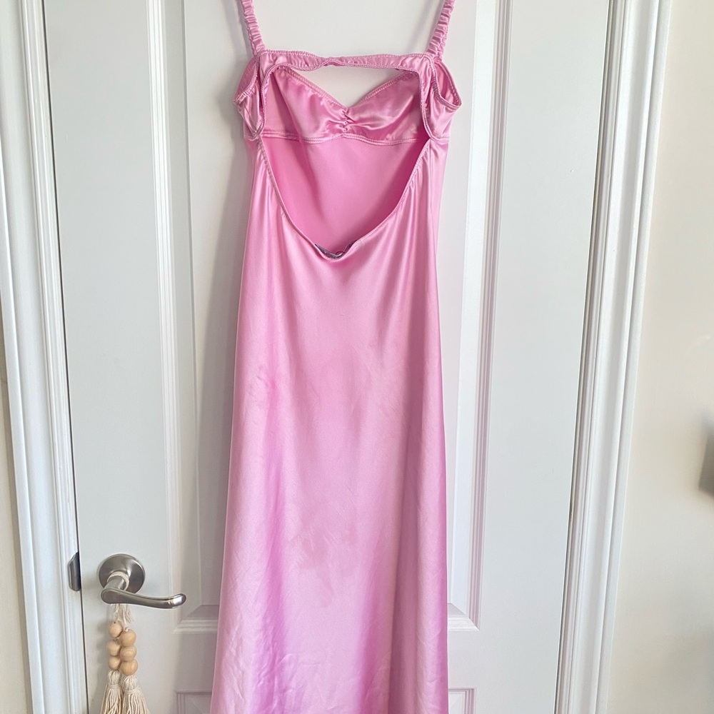 Zara Pink Maxi Dress - Picture 4 of 6